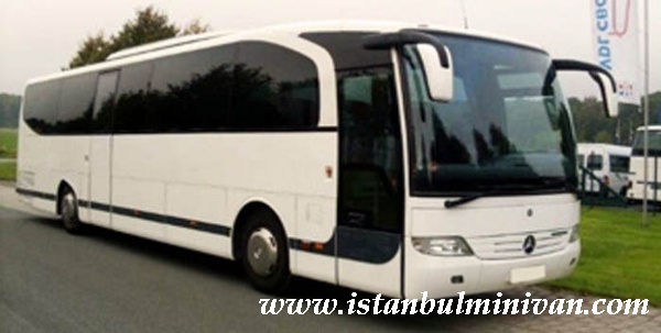 rental coach bus with driver in istanbul turkey