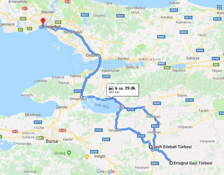 ertugrul ghazi sogut bilecik bursa rental minivan with driver istanbul minivan