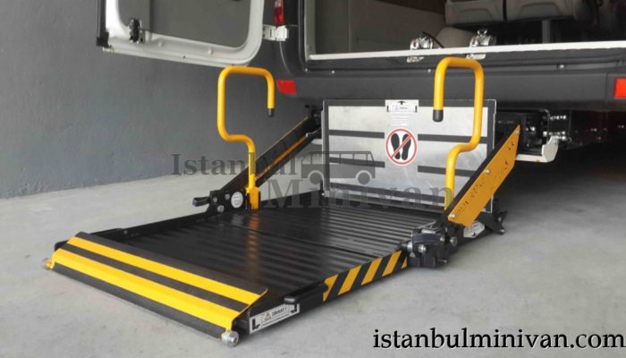 wheelchair acces disabled minivan car rental istanbul turkey