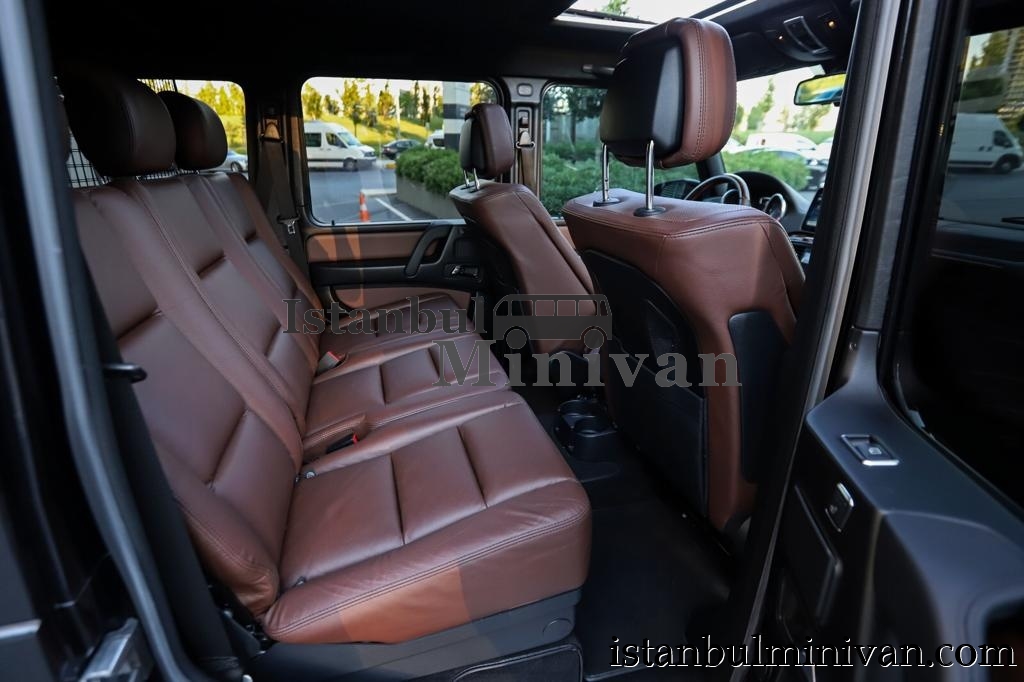 Rent a Mercedes G350 Suv in Istanbul turkey with driver