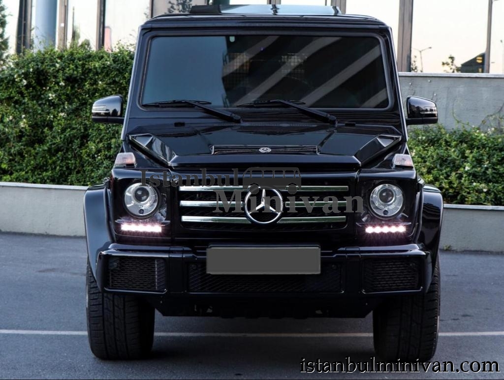 Rent a Mercedes G350 Suv in Istanbul turkey with driver