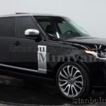 range rover rental hire service in istanbul with driver