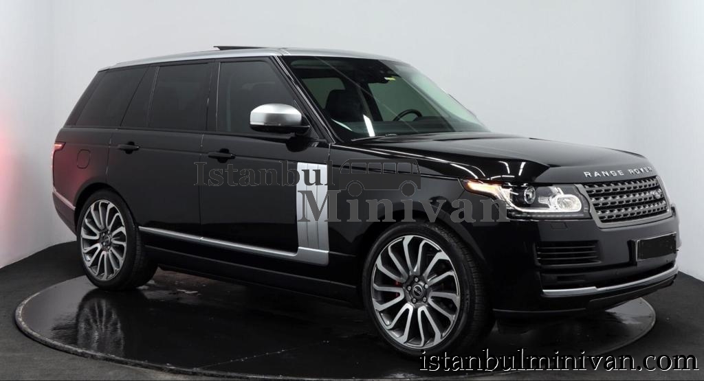 range rover rental hire service in istanbul with driver