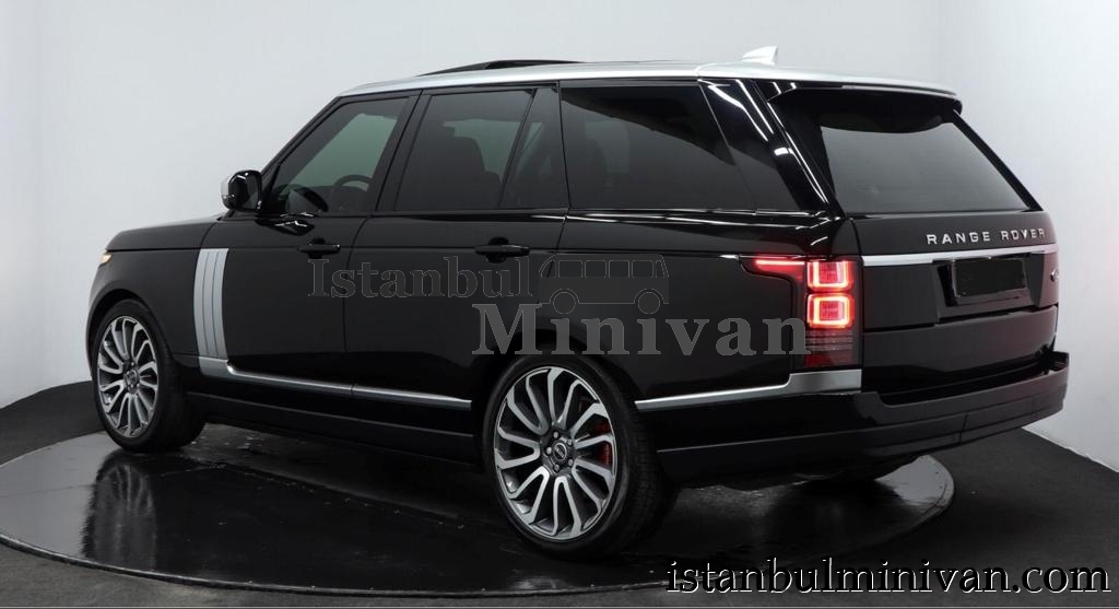 range rover rental hire service in istanbul with driver