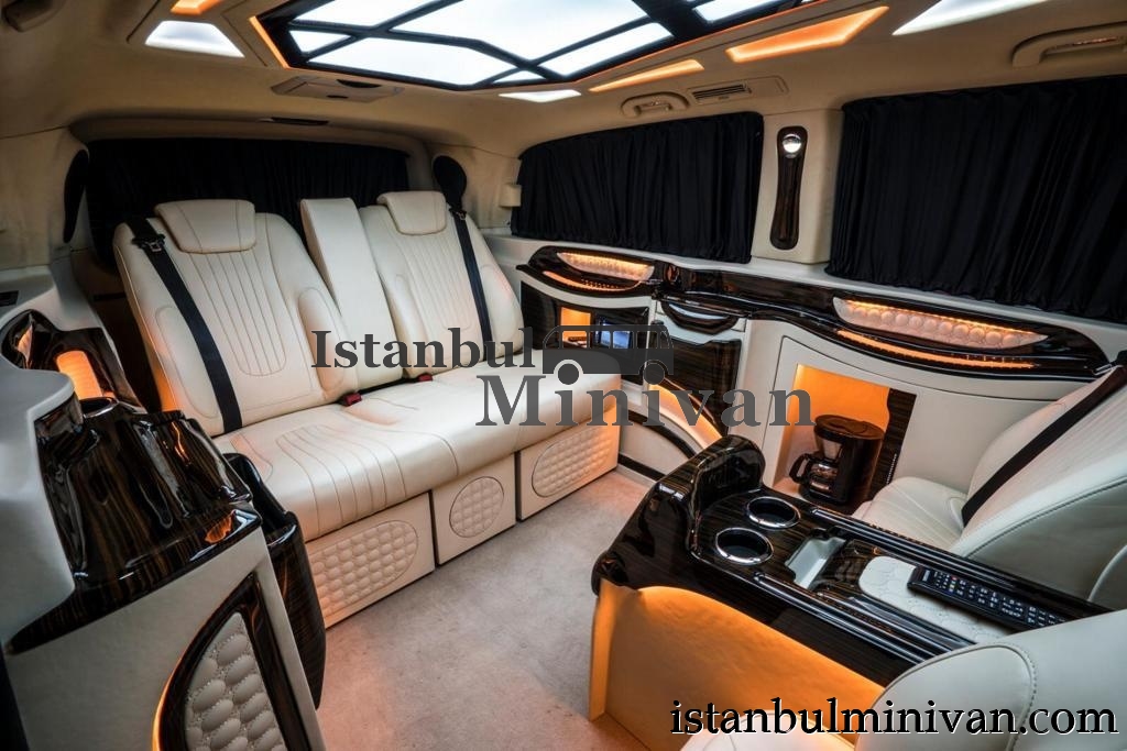 rent luxury vip mercedes vito viano with driver in istanbul