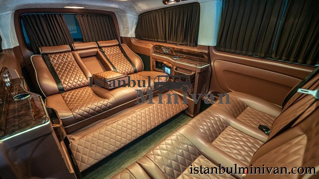 rent luxury vip mercedes vito viano with driver in istanbul