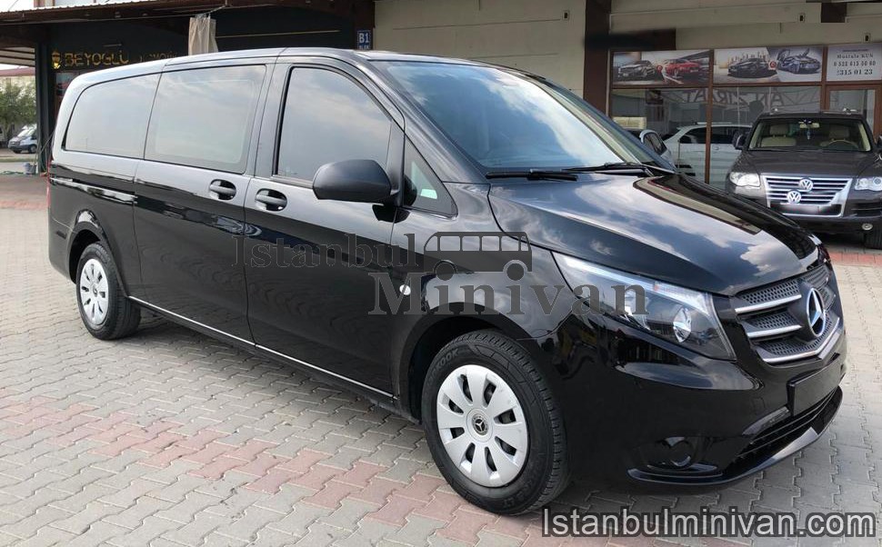 self driver mercedes vito minivan without driver in istanbul turkey