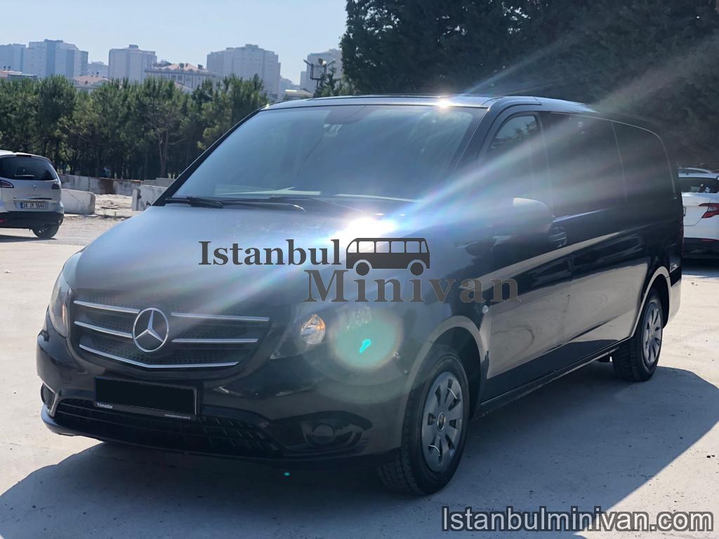 self driver mercedes vito minivan without driver in istanbul turkey
