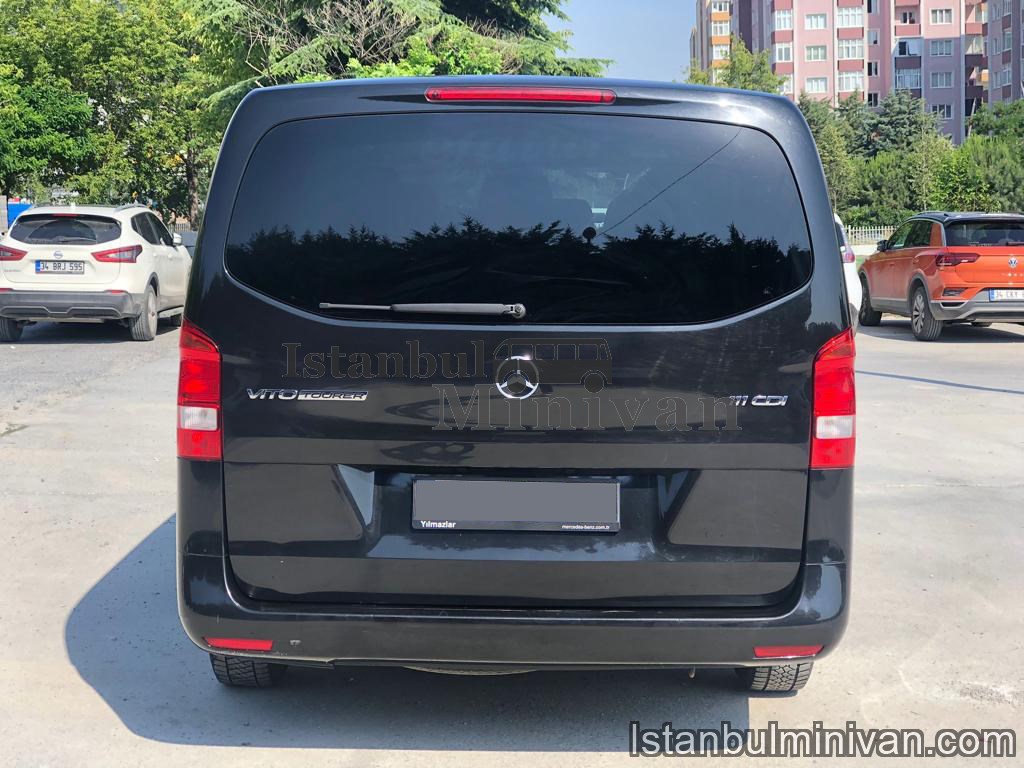 self driver mercedes vito minivan without driver in istanbul turkey