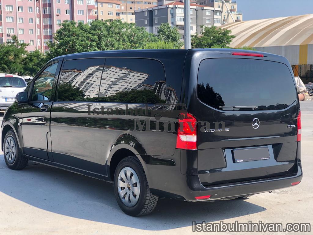 self driver mercedes vito minivan without driver in istanbul turkey