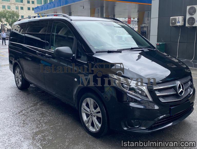 self driver mercedes vito minivan without driver in istanbul turkey