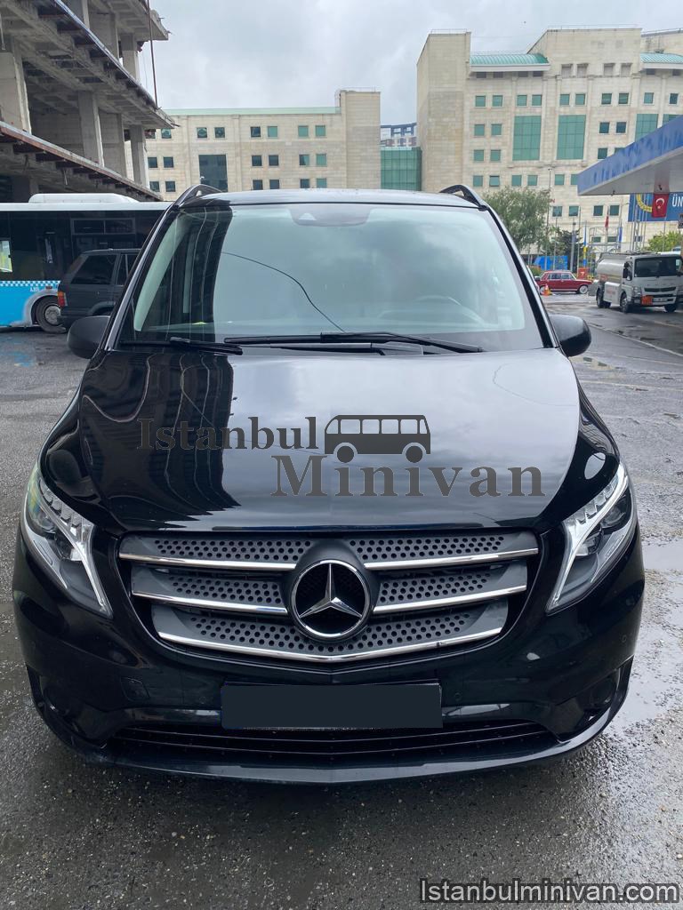 self driver mercedes vito minivan without driver in istanbul turkey