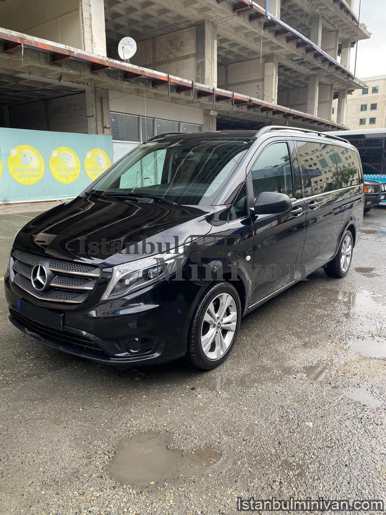 self driver mercedes vito minivan without driver in istanbul turkey