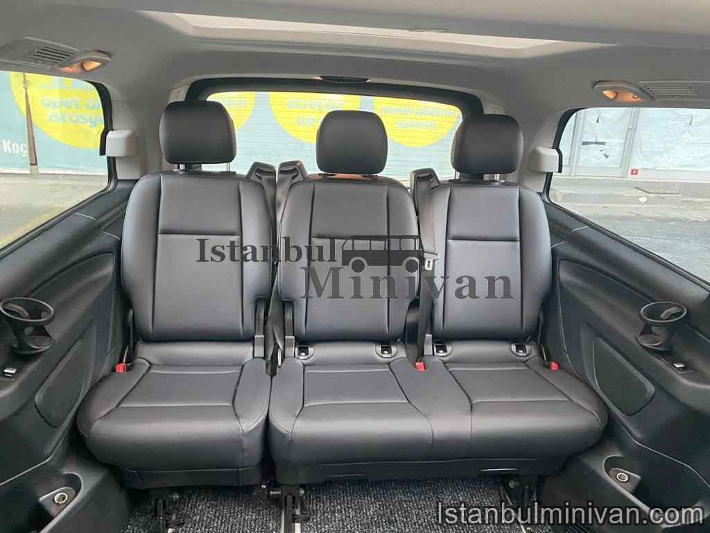 self driver mercedes vito minivan without driver in istanbul turkey